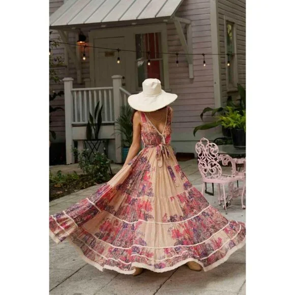 NWT HEMANT AND NANDITA LEAH MAXI DRESS